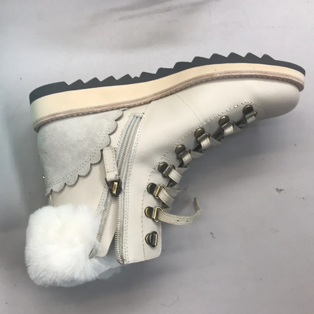 NWT,Kate spade maira boots S370758 off white - Picture 9 of 17